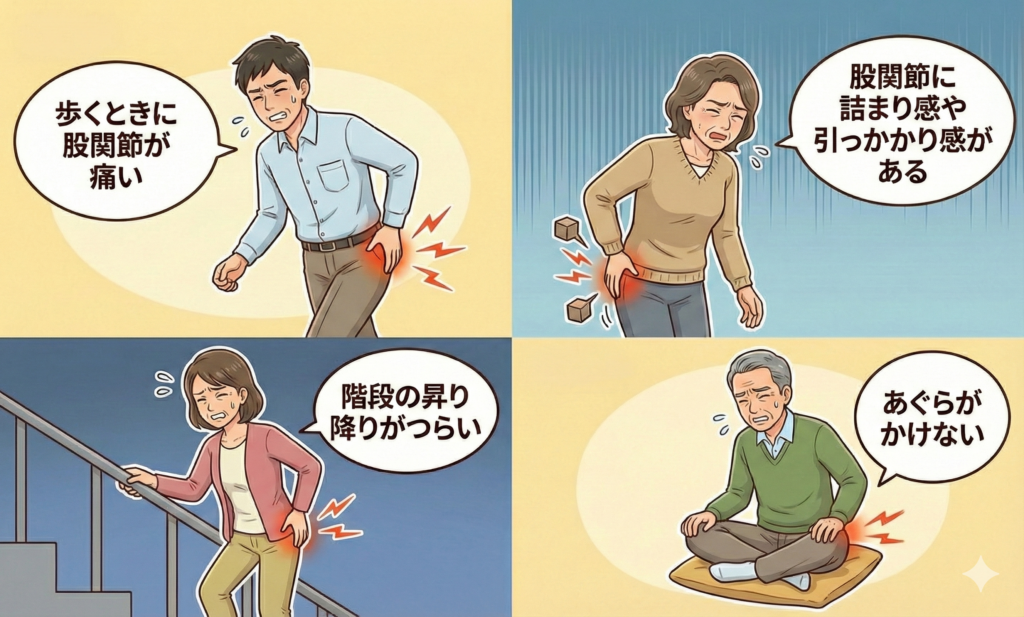股関節の痛み