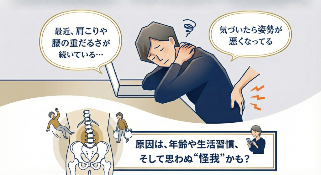 不調の男性