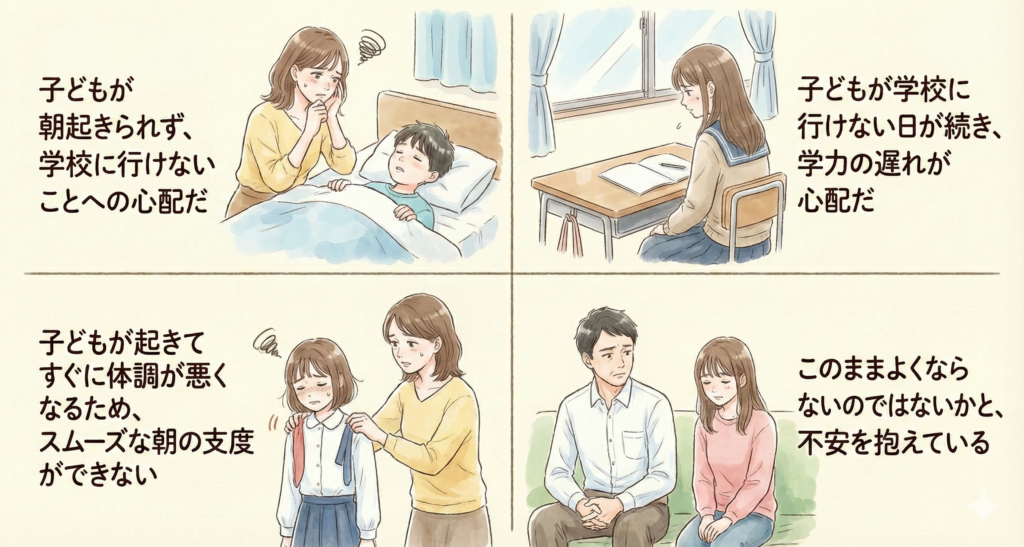 子供の起立性調節障害