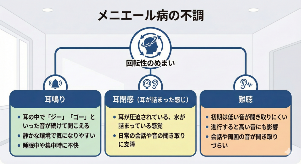 メニエール病の不調